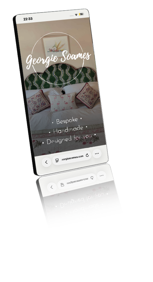 Georgie Soames Upholstery - Home